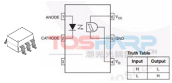 施密特触发器输出光耦型号H11L1M工作原理及实际应用 (1).png 施密特触发器输出光耦型号H11L1M工作原理及实际应用 (1).png