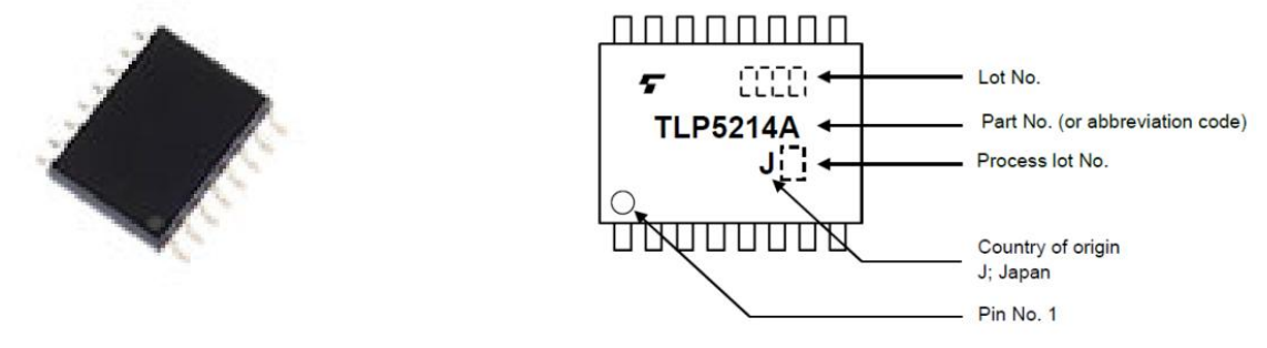 TLP5214A外观和标记.png TLP5214A外观和标记.png