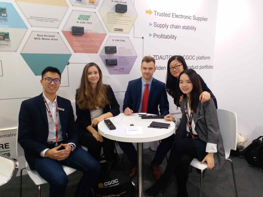 CGOCMALL COMMUNICATION WITH CUSTOMER IN Electronica 2018 (8)_副本_副本.jpg