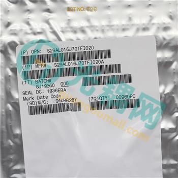 S29AL016J70TFI020的产品图片