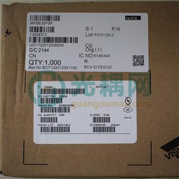 IRFBE30PBF的产品图片
